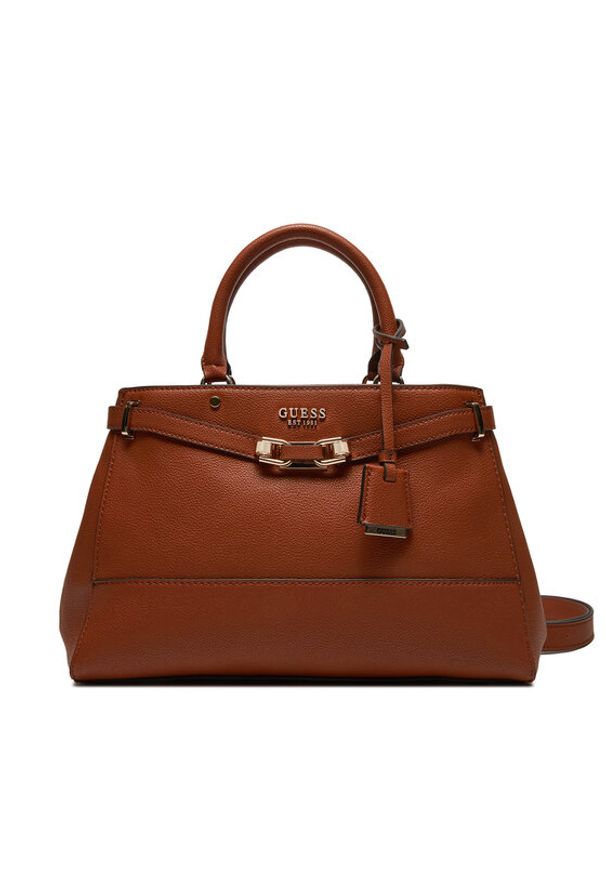 Guess Torebka HWBG95 27060 Brązowy. Kolor: brązowy. Materiał: skórzane