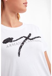 Armani Exchange - T-SHIRT ARMANI EXCHANGE. Okazja: na co dzień. Materiał: materiał. Styl: casual #4
