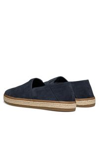 Geox Espadryle U Pantelleria U55DWA 00022 C4002 Granatowy. Kolor: niebieski. Materiał: skóra, zamsz #4