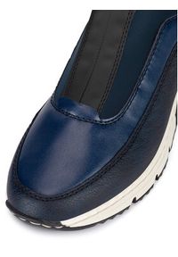 Rieker Botki N6352-14 Niebieski. Kolor: niebieski. Materiał: materiał #3