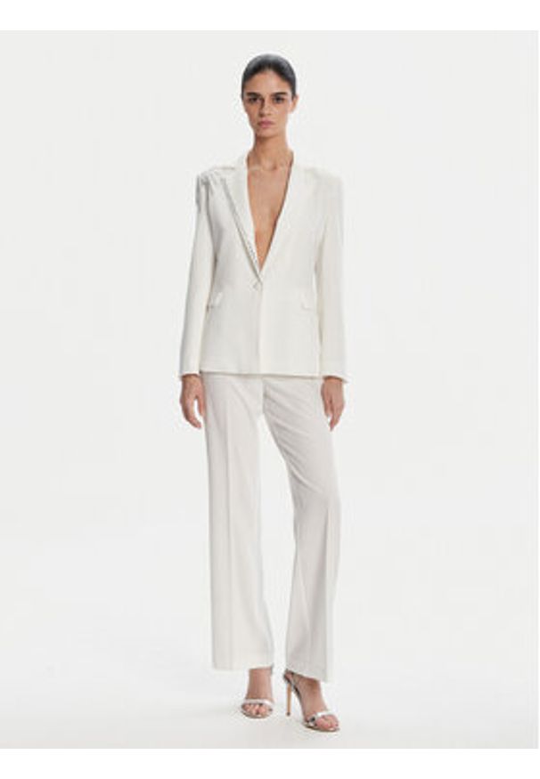 Artigli Marynarka ACGI000802 058 Biały Regular Fit. Kolor: biały. Materiał: syntetyk