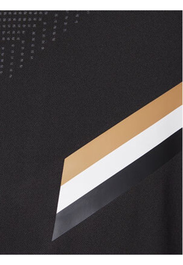 BOSS T-Shirt Tech TOC 50543329 Czarny Slim Fit. Kolor: czarny. Materiał: syntetyk