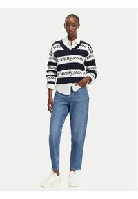 Tommy Jeans Jeansy DW0DW19245 Niebieski Mom Fit. Kolor: niebieski #3