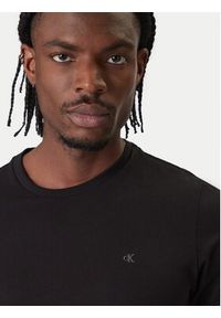 Calvin Klein T-Shirt LV04LC240G Czarny Slim Fit. Kolor: czarny. Materiał: bawełna #5