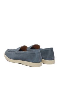 Gino Rossi - GINO ROSSI Mokasyny CEO-MASSI-01 MI08 Niebieski. Kolor: niebieski. Materiał: skóra, zamsz #6