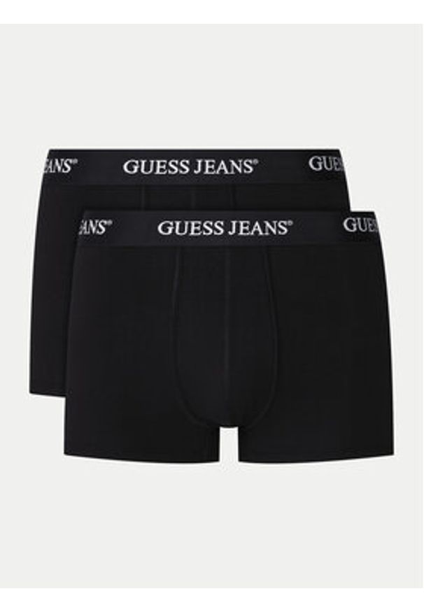 Guess Jeans Bokserki M4BZ44 K6YW1 Czarny. Kolor: czarny. Materiał: bawełna