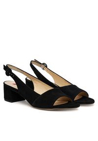 HÖGL Sandały 0-182112-01000 Czarny. Kolor: czarny. Materiał: zamsz, skóra #4