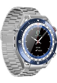 Maxcom Ecowatch 1 srebrny. Rodzaj zegarka: smartwatch. Kolor: srebrny. Styl: sportowy, klasyczny, elegancki #8