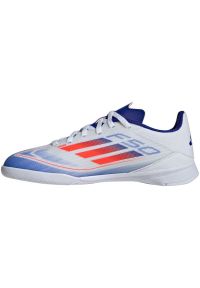 Adidas - Buty piłkarskie adidas F50 League In IF1368 białe. Kolor: biały. Materiał: guma, materiał. Szerokość cholewki: normalna. Wzór: nadruk. Sport: piłka nożna #7