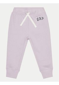 GAP - Gap Spodnie dresowe 794209-03 Fioletowy Regular Fit. Kolor: fioletowy. Materiał: bawełna #1