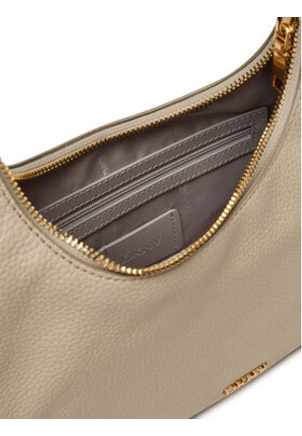 DKNY Torebka R44CEI49 Beżowy. Kolor: beżowy. Materiał: skórzane