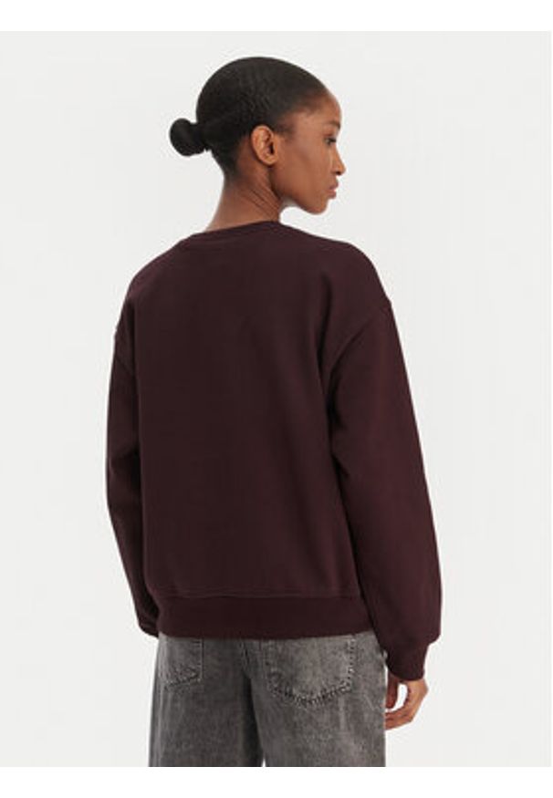 Calvin Klein Jeans Bluza Monologo LV047B234G Brązowy Regular Fit. Kolor: brązowy. Materiał: bawełna