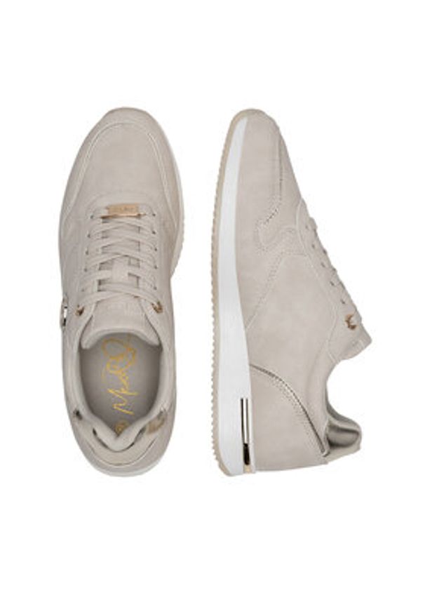 MEXX Sneakersy CEO-MI001013251W Beżowy. Kolor: beżowy. Materiał: materiał