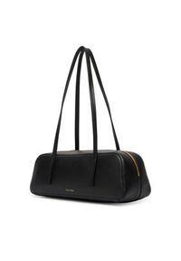 Calvin Klein Torebka Foil Logo Bauletto LV04F3636G Czarny. Kolor: czarny. Materiał: skórzane #2