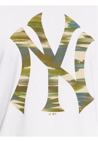 47 Brand T-Shirt New York Yankees BB017TEMECH589889WW Beżowy Regular Fit. Kolor: beżowy. Materiał: bawełna #4