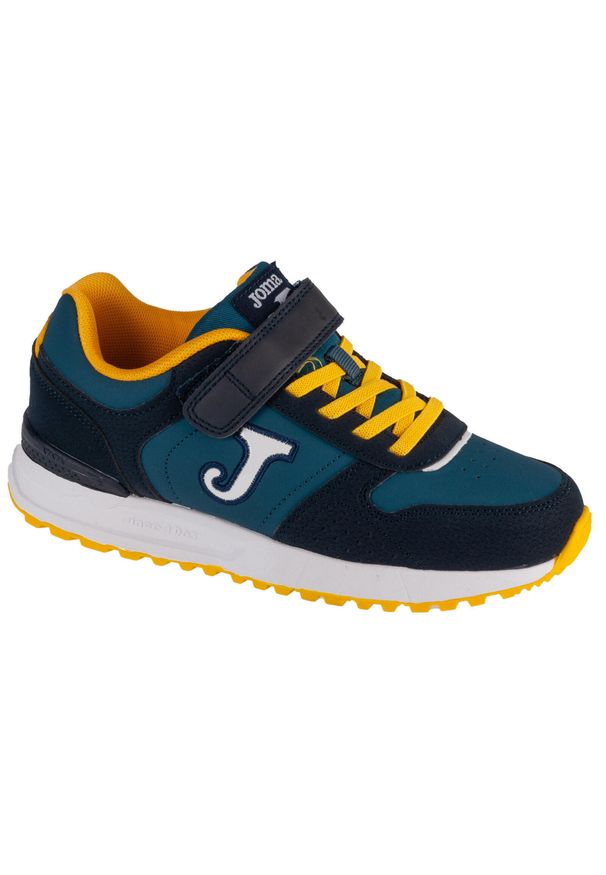 Joma - Buty sportowe Sneakersy chłopięce, Tornado Jr 24 JTORNAW. Kolor: niebieski. Sport: turystyka piesza