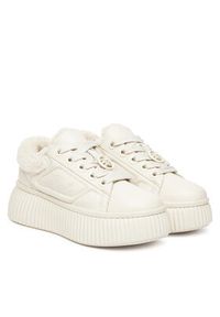 Karl Lagerfeld - KARL LAGERFELD Sneakersy Kreeper Lo KL42312A Écru. Materiał: skóra #3