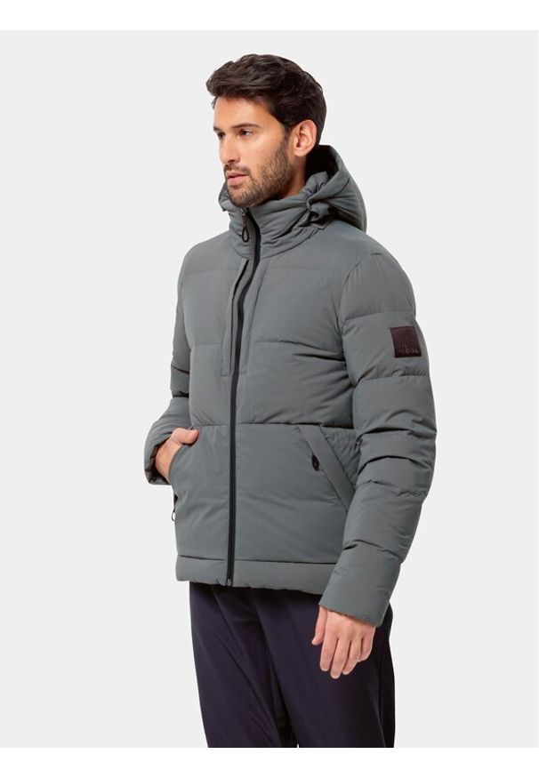 Jack Wolfskin Kurtka zimowa Wandermood Down Jkt 1207311 Zielony Regular Fit. Kolor: zielony. Materiał: syntetyk. Sezon: zima