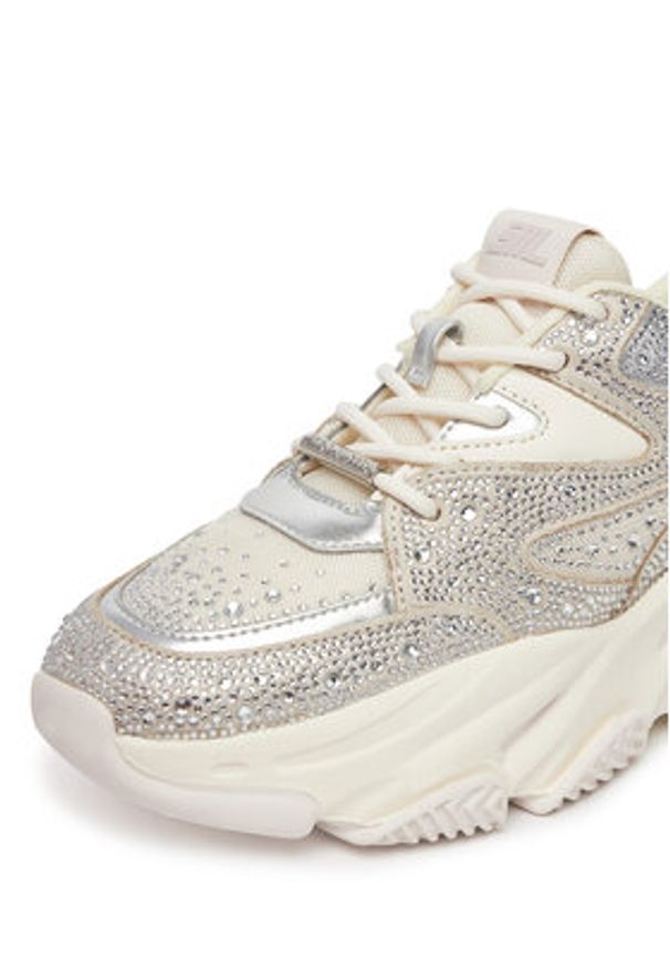 Steve Madden Sneakersy Privy SM19000082 Srebrny. Kolor: srebrny. Materiał: materiał