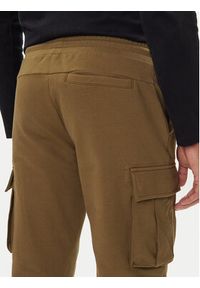 Aeronautica Militare Spodnie dresowe 252PF1010UF00662 Zielony Regular Fit. Kolor: zielony. Materiał: bawełna #3