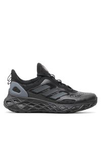 Adidas - adidas Sneakersy Web BOOST Shoes HQ4210 Czarny. Kolor: czarny. Materiał: materiał