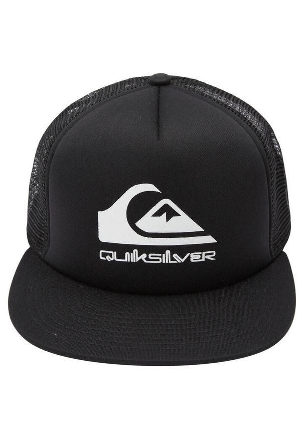 Quiksilver - Czapka Trucker dla Mężczyzn FOAMSLAYER Czarny. Kolor: brązowy, zielony, wielokolorowy. Materiał: tkanina, poliester. Wzór: nadruk