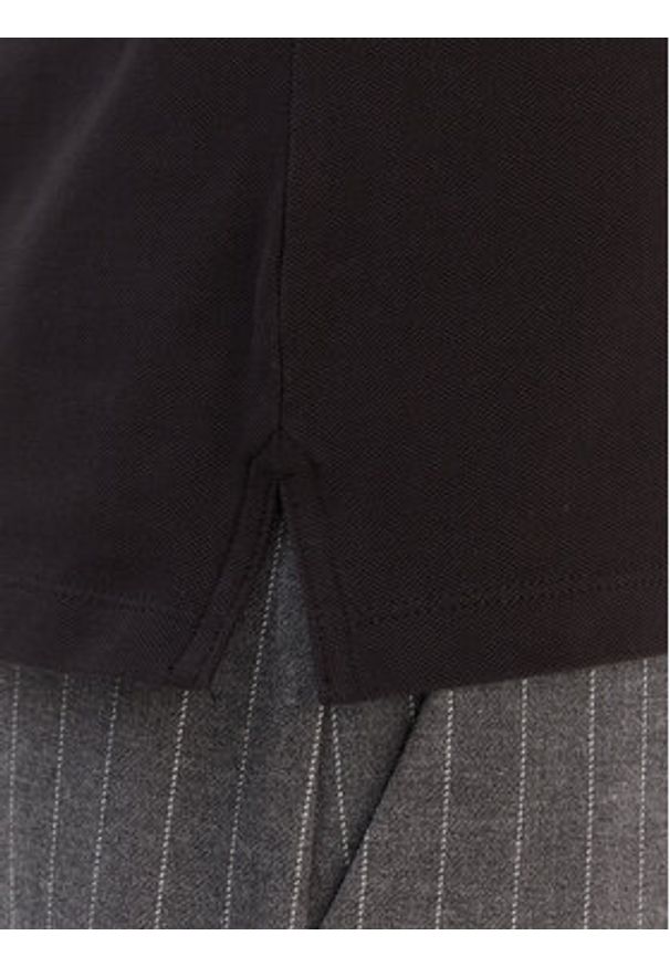 TOMMY HILFIGER - Tommy Hilfiger Polo 1985 WW0WW43224 Czarny Regular Fit. Typ kołnierza: polo. Kolor: czarny. Materiał: bawełna