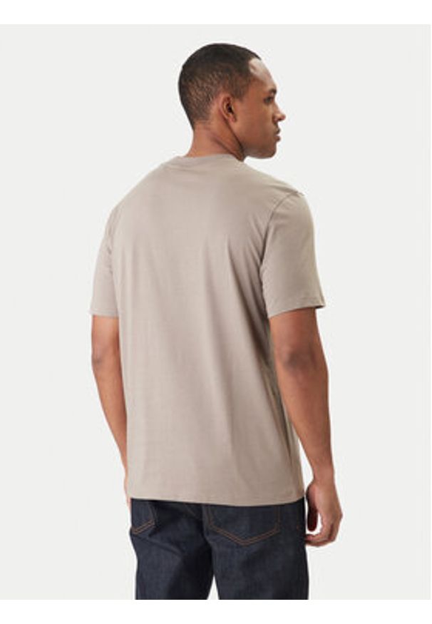 Hugo - HUGO T-Shirt Dumeo 50557437 Beżowy Regular Fit. Kolor: beżowy. Materiał: bawełna
