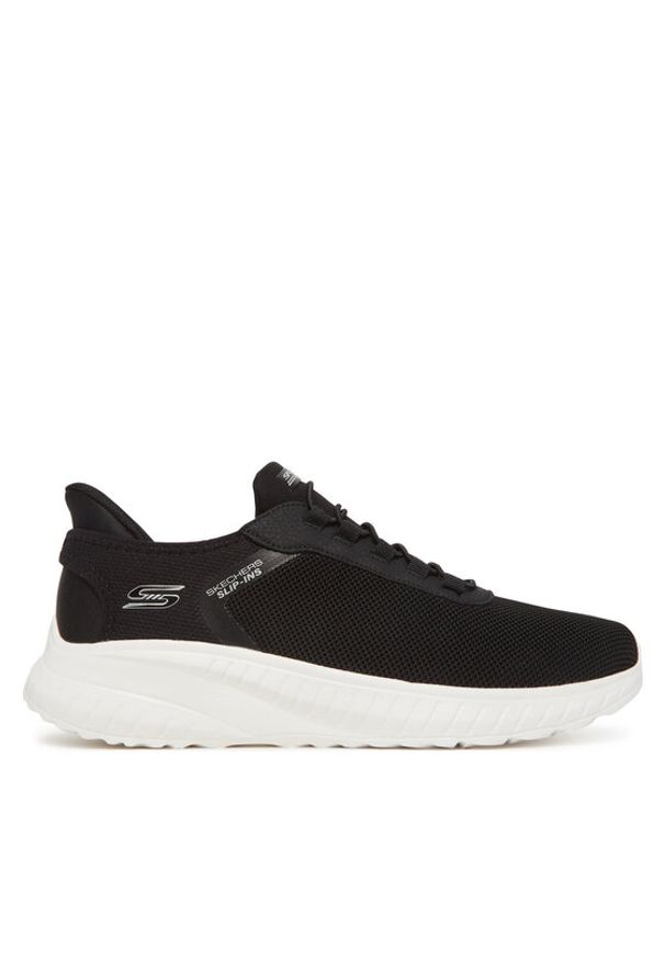 skechers - Skechers Sneakersy Bobs Squad Chaos-Tough Walk 118303/BLK Czarny. Kolor: czarny. Materiał: materiał