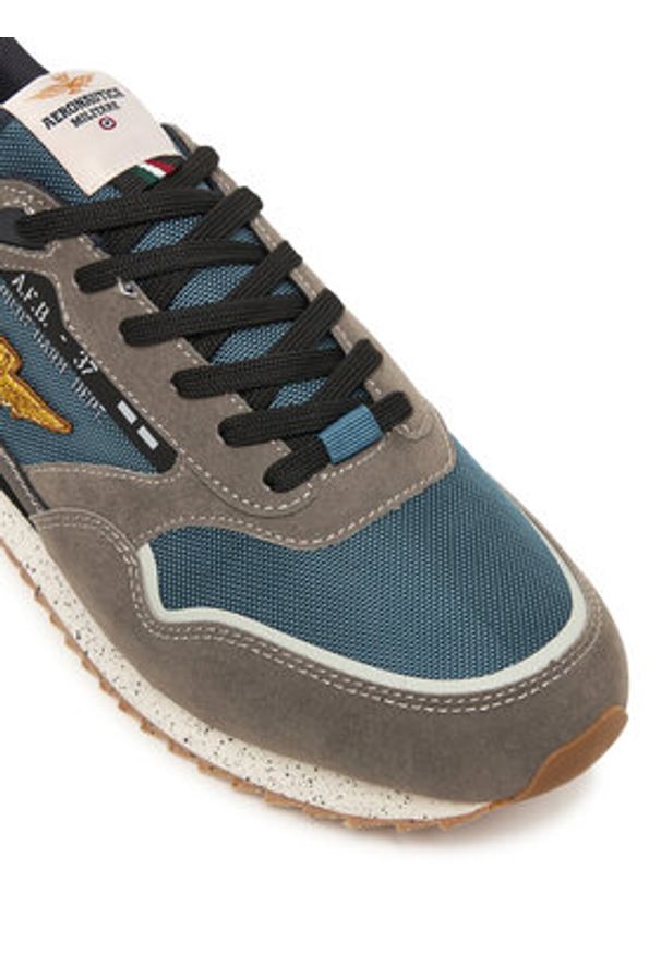 Aeronautica Militare Sneakersy 252SC0288UCT03545 Granatowy. Kolor: niebieski. Materiał: materiał