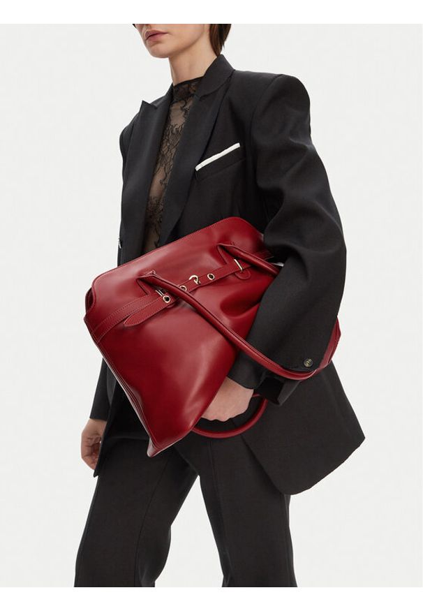 DeeZee Torebka C-DZE-S-010-08 Bordowy. Kolor: czerwony