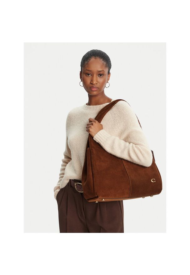 Torebka Coach. Kolor: brązowy