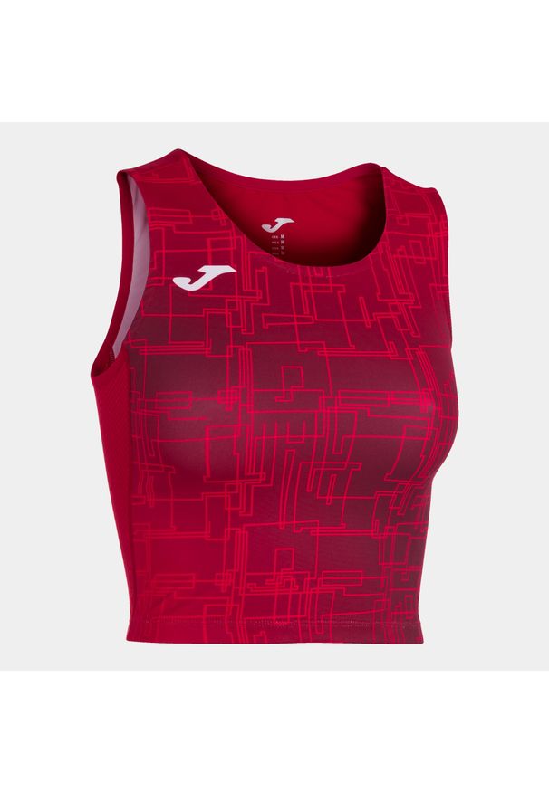 Tank top do biegania damski Joma Elite VIII. Kolor: czerwony. Sport: bieganie