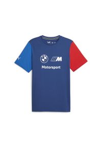 Koszulka Mężczyzna Puma Bmw Ess niebieski. Kolor: niebieski. Długość rękawa: krótki rękaw. Długość: krótkie #1