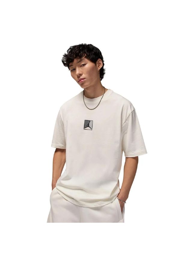 Koszulka męska Air Jordan Brooklyn Crew T-shirt Biała HQ8942-133. Kolor: biały. Sport: koszykówka