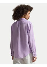 Polo Ralph Lauren Koszula 211970730513 Fioletowy Classic Fit. Typ kołnierza: polo. Kolor: fioletowy. Materiał: len #2