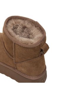 Badura Śniegowce C-WFA-01-H Brązowy. Kolor: brązowy. Materiał: zamsz, skóra #6