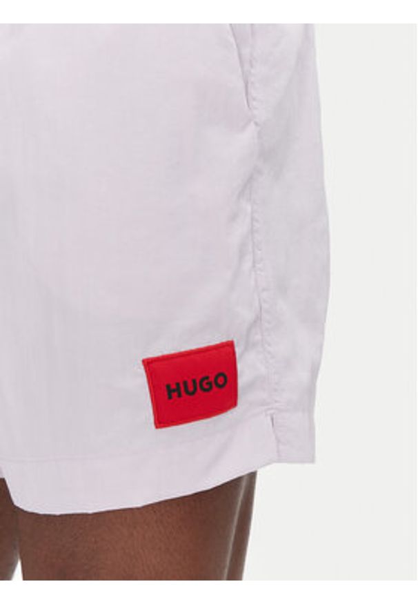 Hugo - HUGO Szorty kąpielowe Dominica 50493450 Fioletowy Regular Fit. Kolor: fioletowy. Materiał: syntetyk