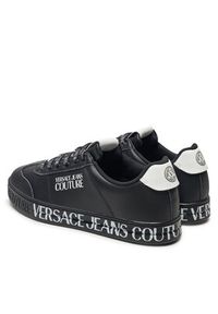 Versace Jeans Couture Sneakersy Court 88 77YA3SK6 Czarny. Kolor: czarny. Materiał: skóra #5