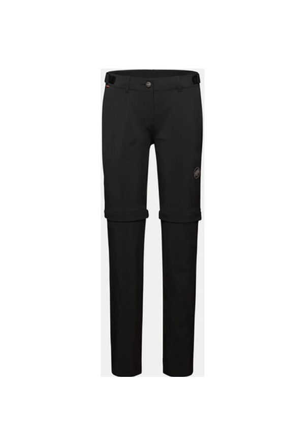 Spodnie damskie Mammut Runbold Zip Off Pants. Kolor: wielokolorowy, czarny, szary