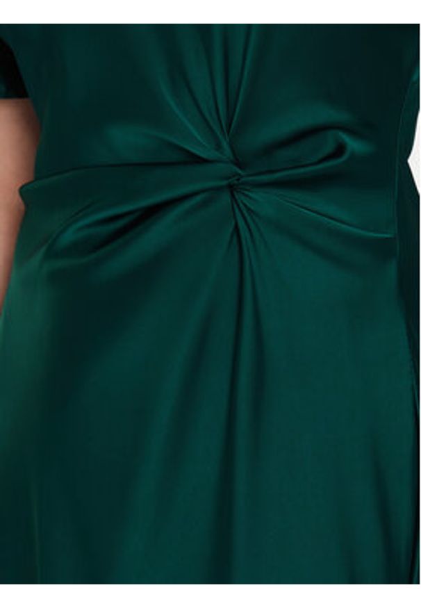 Rinascimento Sukienka koktajlowa CFC0125718003 Zielony Regular Fit. Kolor: zielony. Materiał: syntetyk. Styl: wizytowy