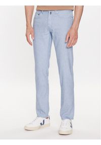 Pierre Cardin Spodnie materiałowe 34540/000/5007 Niebieski Modern Fit. Kolor: niebieski. Materiał: bawełna #1