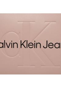 Calvin Klein Jeans Torebka Sculpted Camera Pouch21 Mono K60K610681 Różowy. Kolor: różowy. Materiał: skórzane #5
