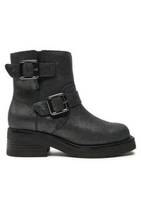 Clarks Botki Rebelle Buckle 26178889 Srebrny. Kolor: srebrny. Materiał: skóra #2