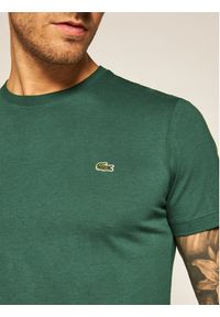 Lacoste T-Shirt TH2038 Zielony Regular Fit. Kolor: zielony. Materiał: bawełna