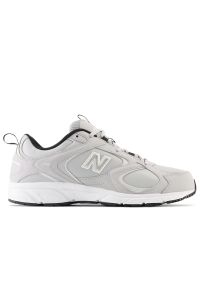 Buty New Balance ML408A7 - szare. Kolor: szary. Materiał: syntetyk, materiał. Szerokość cholewki: normalna. Sezon: lato. Sport: turystyka piesza