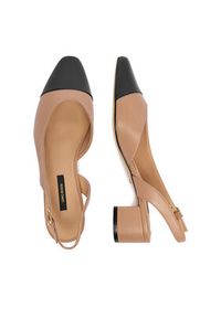 Gino Rossi - GINO ROSSI Czółenka 4893-01 Beżowy. Kolor: beżowy. Materiał: skóra #2