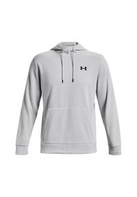 Bluza fitness męska Under Armour Armour Fleece Hoodie. Kolor: szary. Sport: fitness