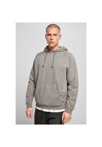 Hoodie Urban Classics overdyed. Typ kołnierza: kaptur. Kolor: szary #1