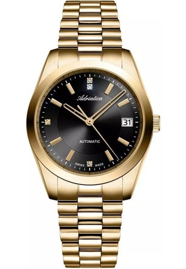 Zegarek damski Adriatica A3802.1116AD złoty. Kolor: złoty